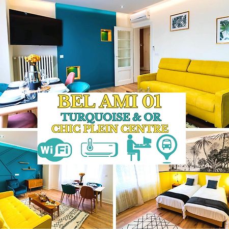 Bel Ami: Modern Chic Studio with Garden Access in City Center Schiltigheim Exterior photo
